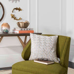 Safavieh Metallic Pillow , PLS853 - Grey / Gold