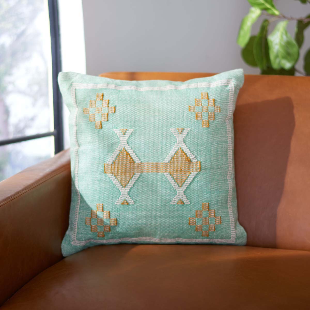 Safavieh Halstead Pillow , PLS9712 - Teal