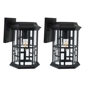 Safavieh Carwen Outdoor Wall Sconce (Set of 2), PLT7008