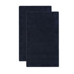 Safavieh Resort Plush Bathmat 633 Rug, PMB633 (Set of 2) - Navy