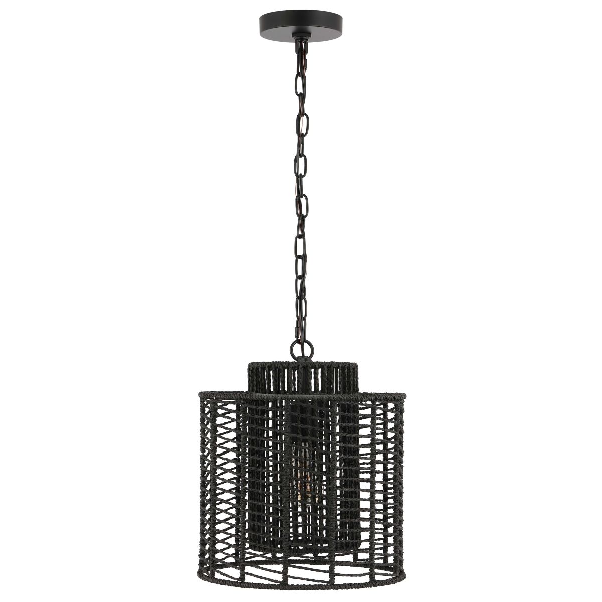 Safavieh Ryoa 12.25 Inch Extendable Pendant , PND4191 - Black