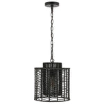 Safavieh Ryoa 12.25 Inch Extendable Pendant , PND4191 - Black