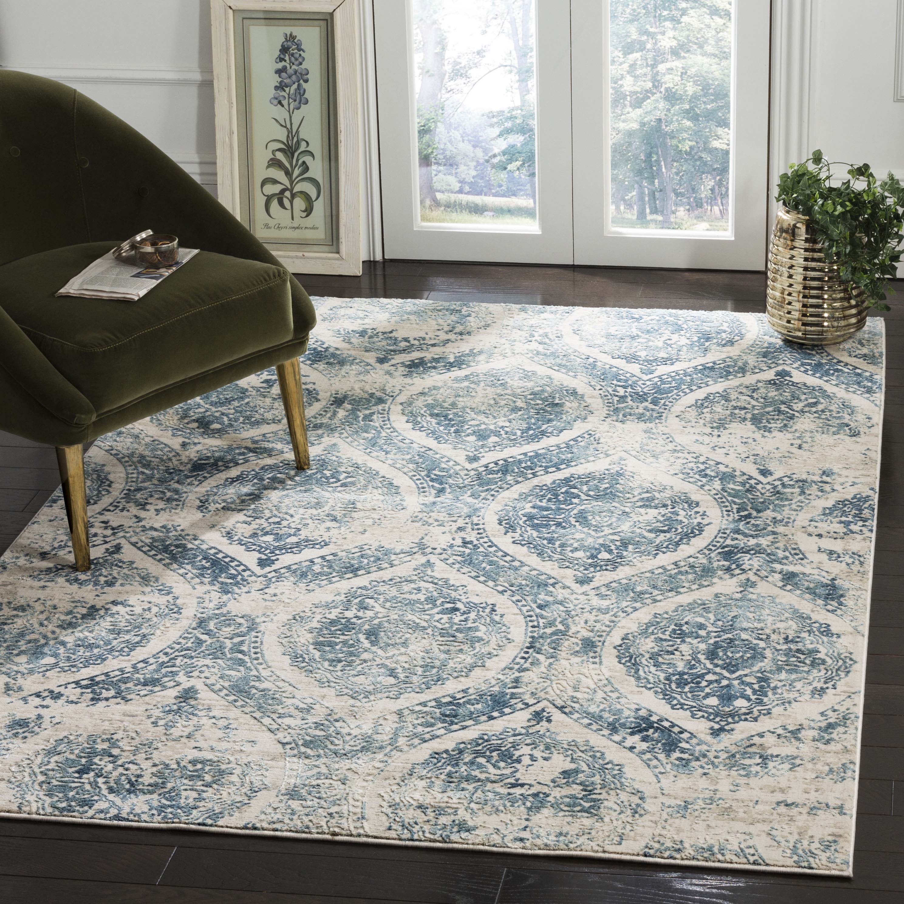 Safavieh Princeton 715 Rug, PRN715 - Blue / Beige