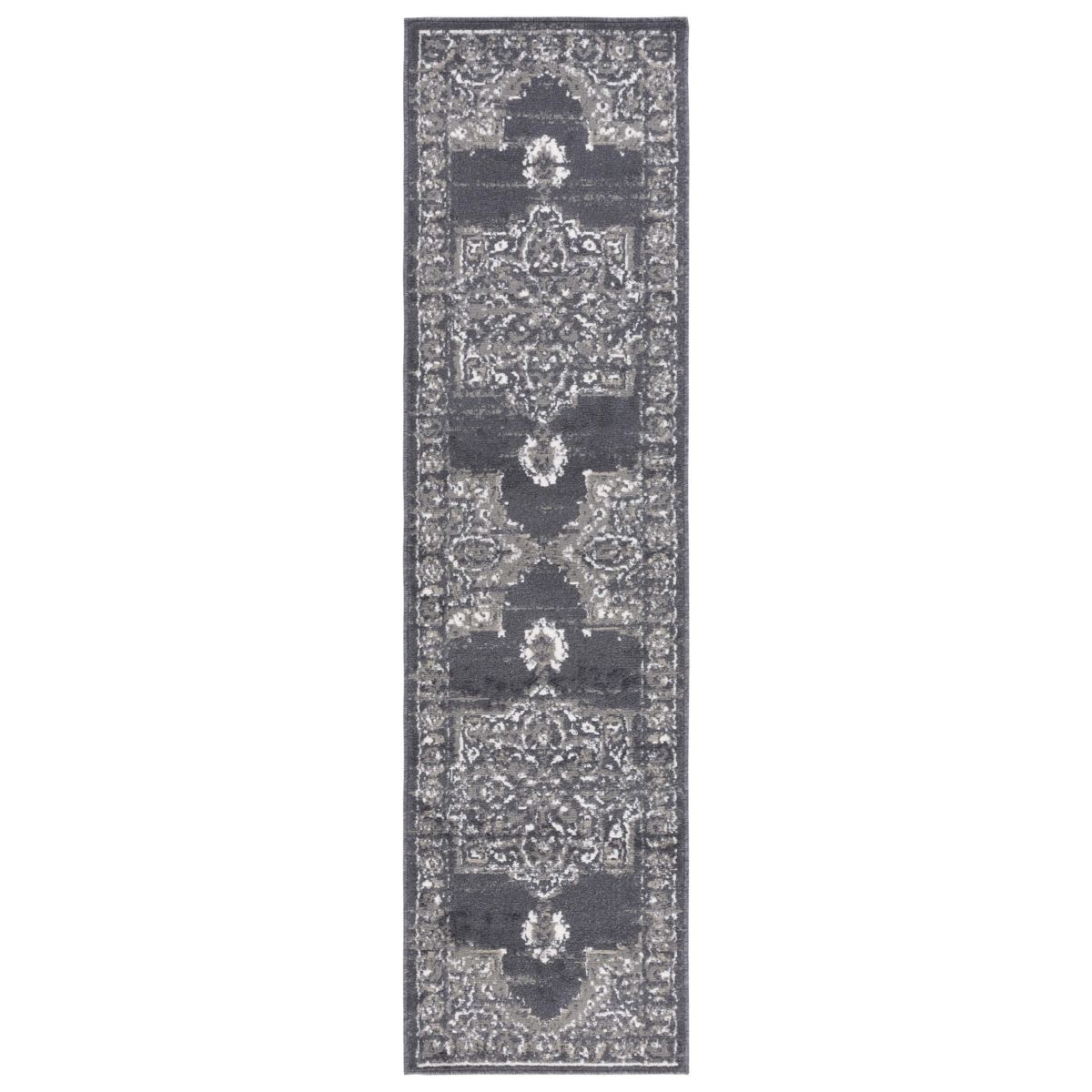 Safavieh Pyramid 214 Rug, PYR214 - Charcoal / Ivory