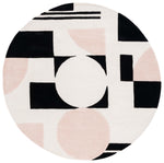 Safavieh Rodeo Drive 56 Rug, RD856 - Blush / Black