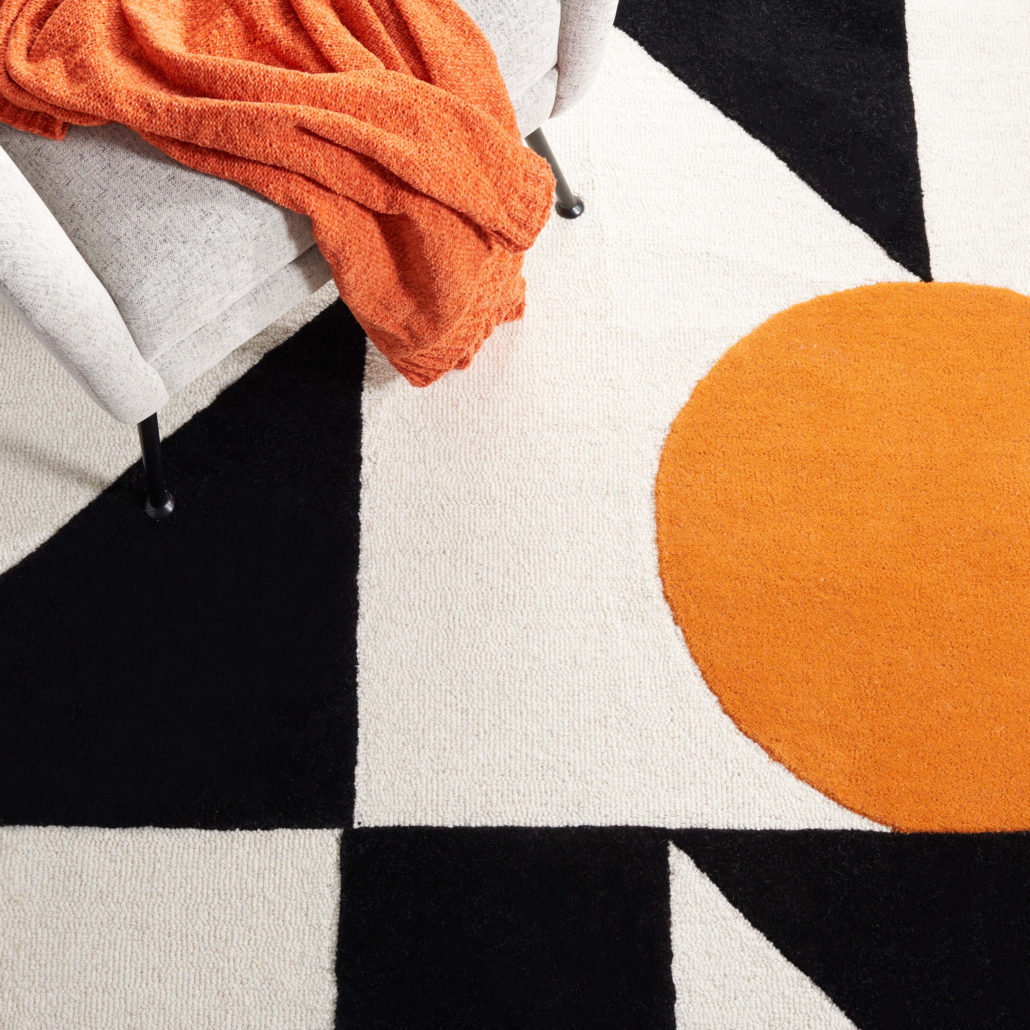 Safavieh Rodeo Drive 57P Rug, RD857P - Rust / Black