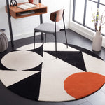 Safavieh Rodeo Drive 57 Rug, RD857 - Rust / Black