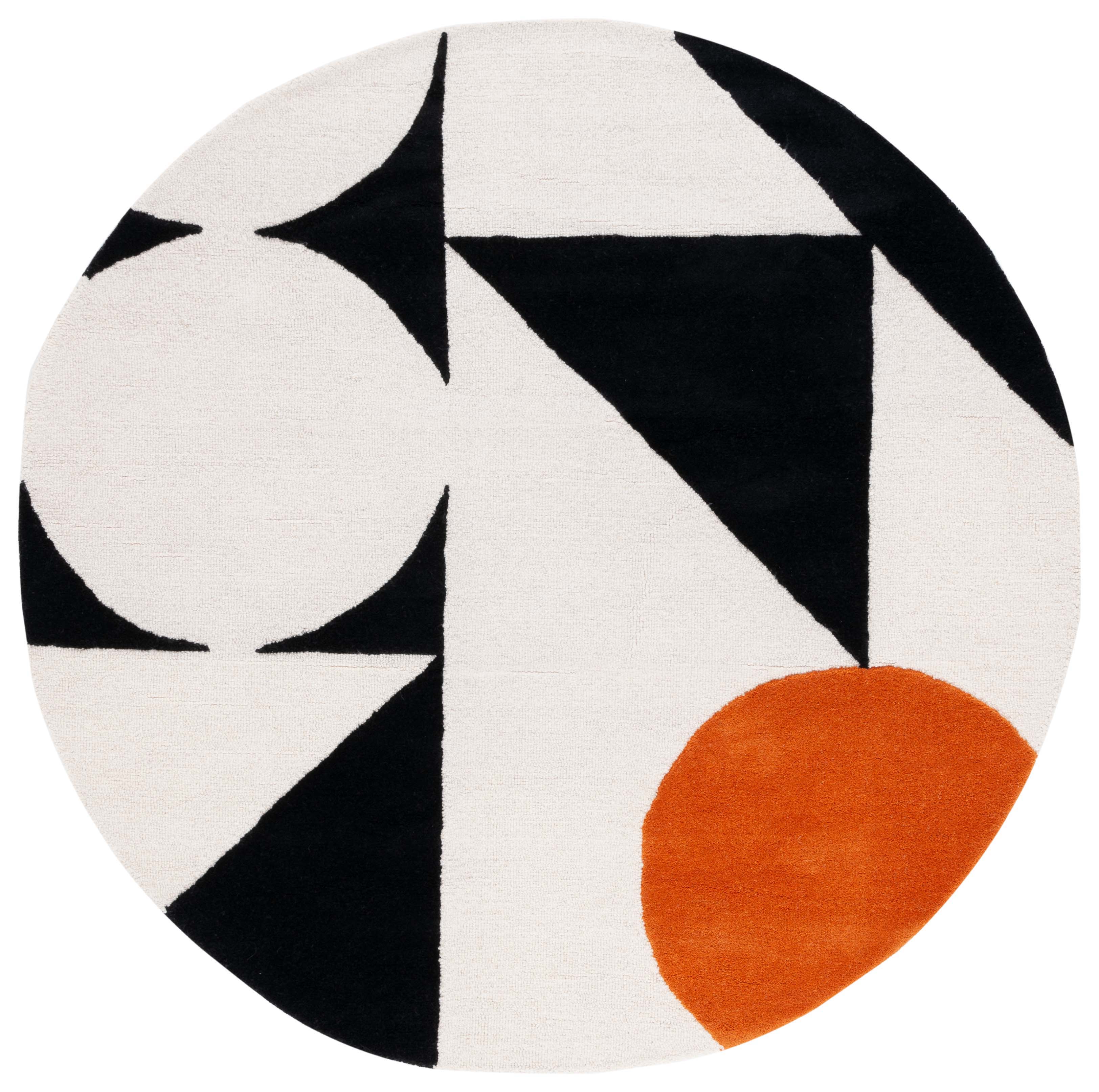 Safavieh Rodeo Drive 57 Rug, RD857 - Rust / Black