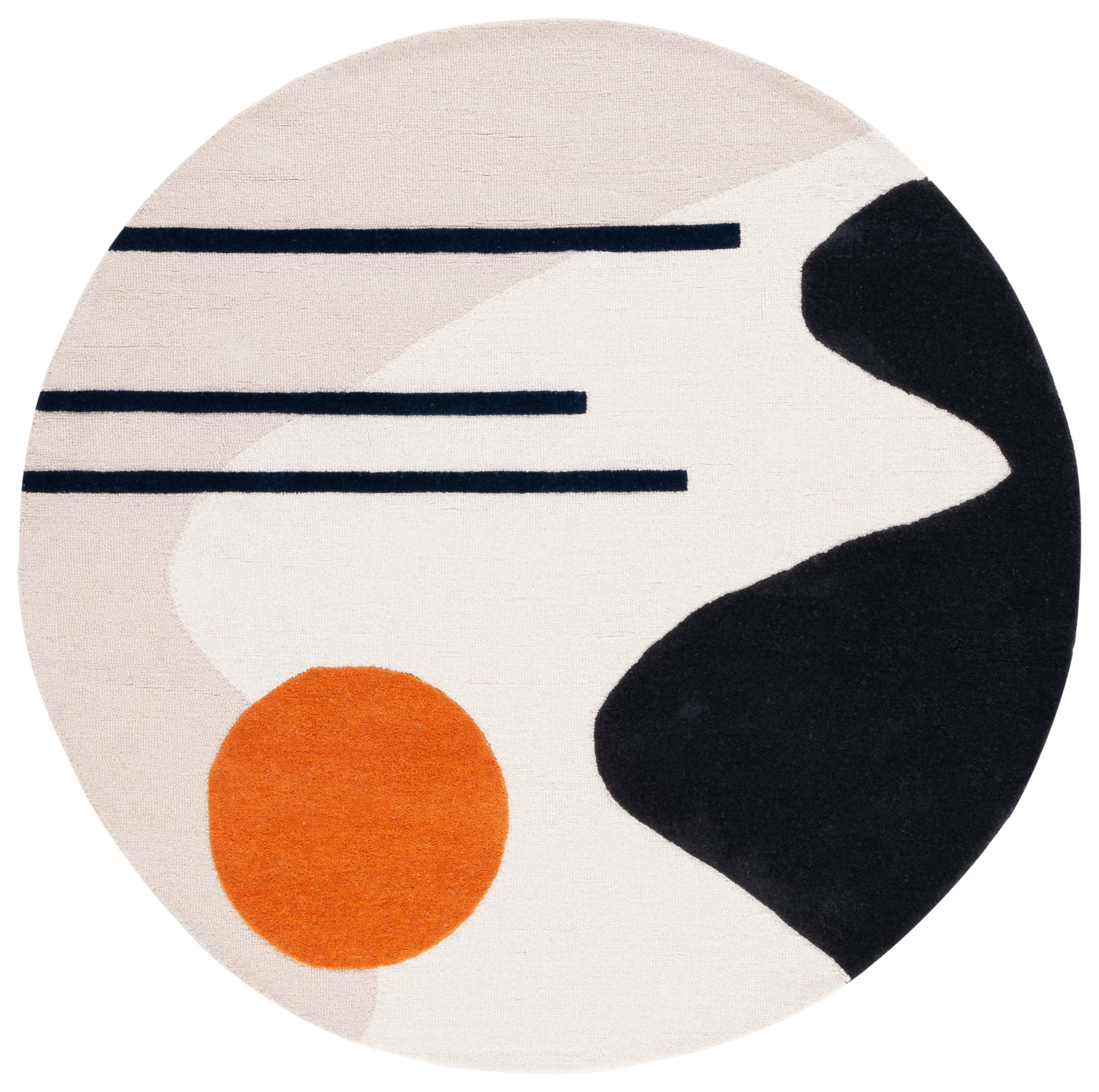 Safavieh Rodeo Drive 83B Rug, RD883B - Beige / Black