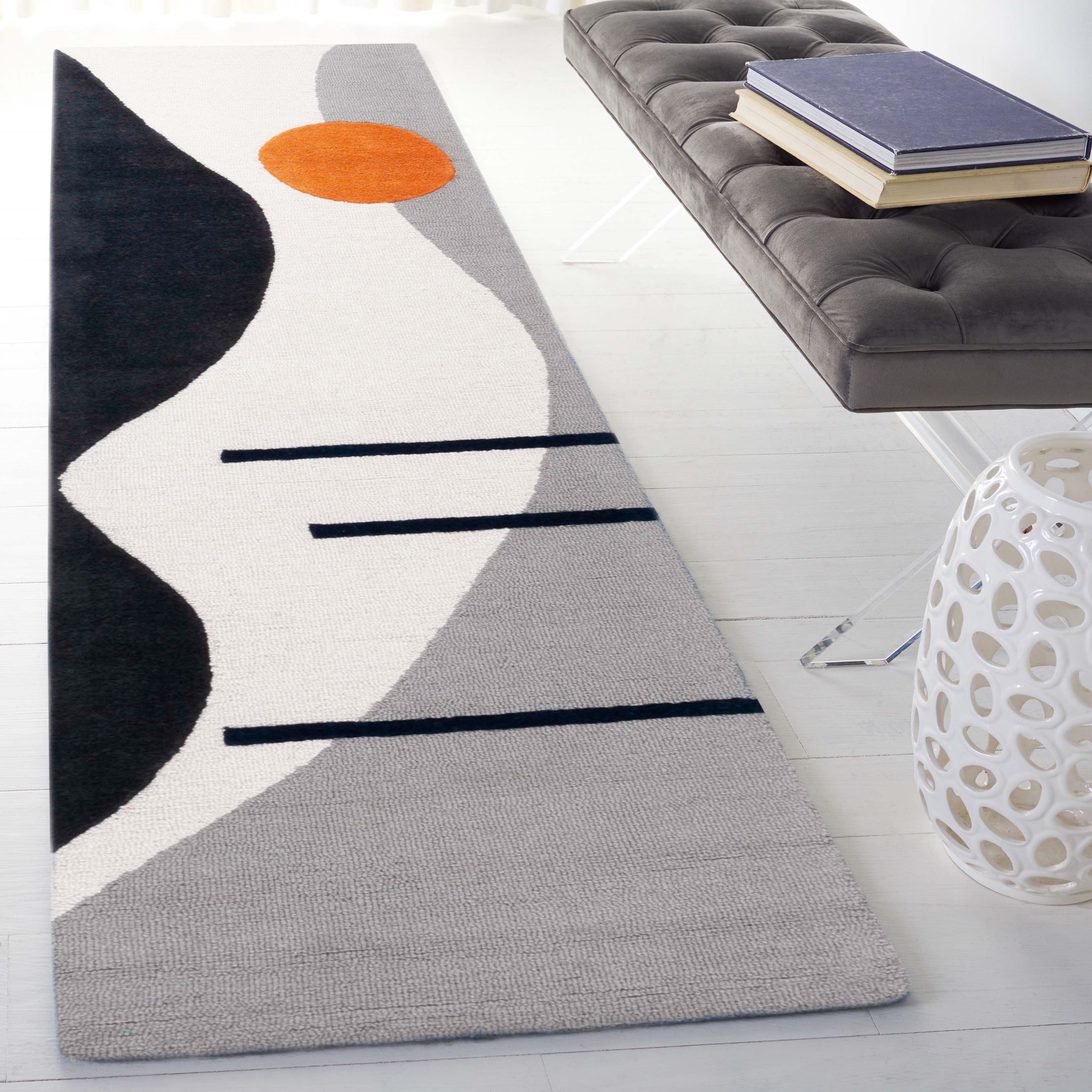 Safavieh Rodeo Drive 83F Rug, RD883F - Grey / Black