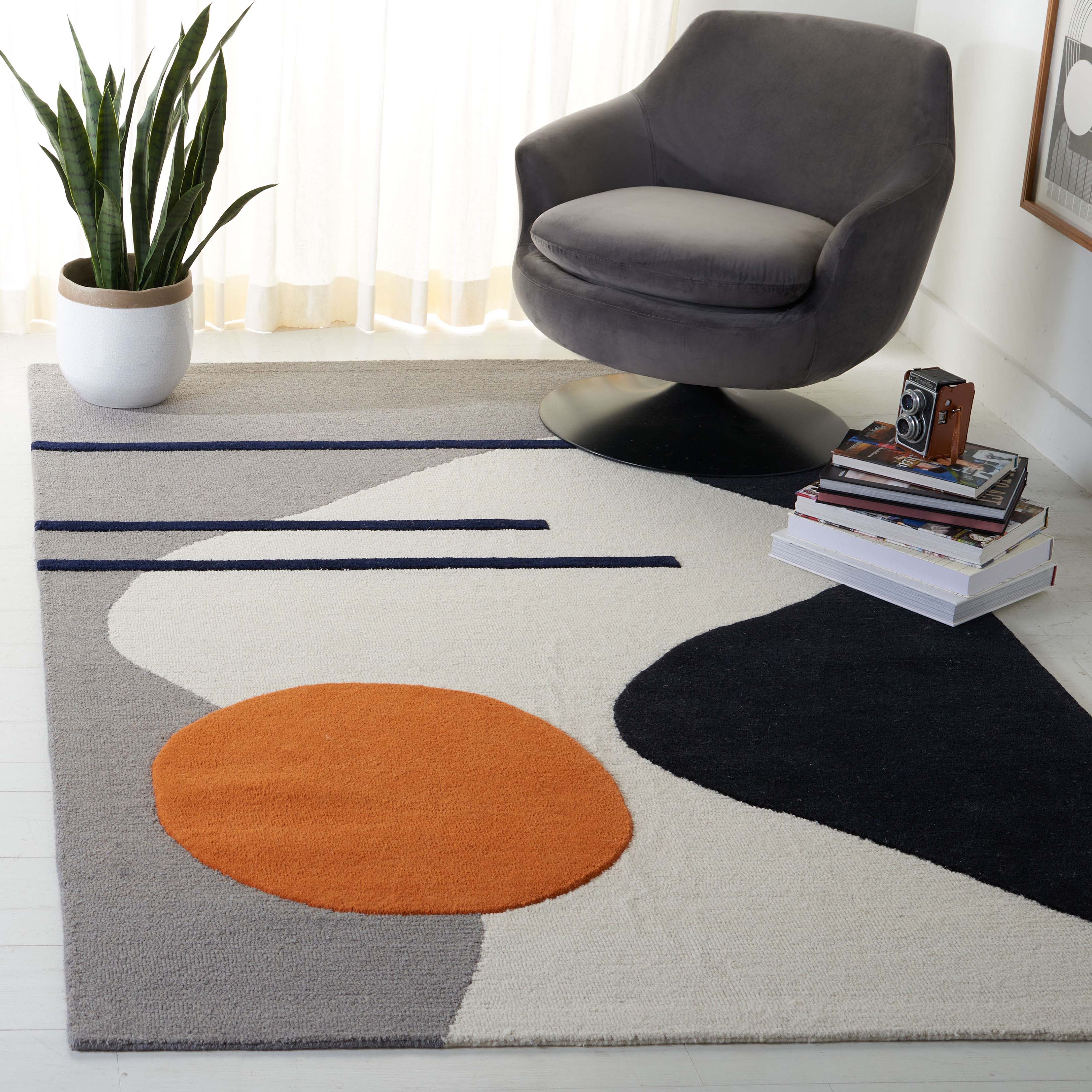 Safavieh Rodeo Drive 83F Rug, RD883F - Grey / Black