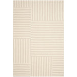 Ralph Lauren Canyon Stripe Patch Rug, RLR2867 - Dune