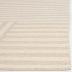 Ralph Lauren Canyon Stripe Patch Rug, RLR2867 - Dune