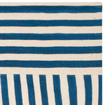 Ralph Lauren Canyon Stripe Patch Rug, RLR2867 - Pacific