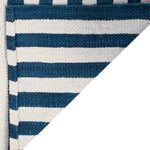 Ralph Lauren Canyon Stripe Patch Rug, RLR2867 - Pacific