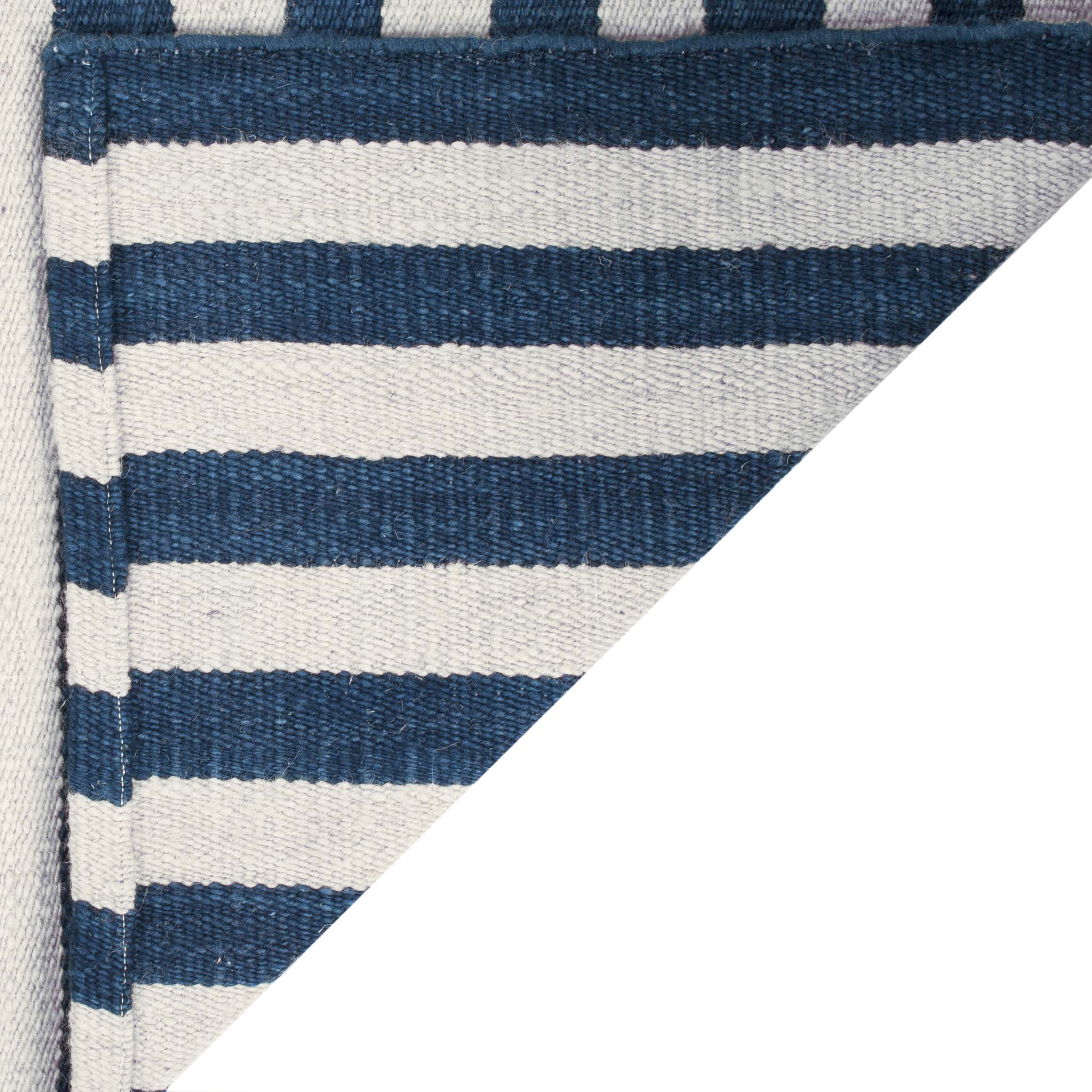 Ralph Lauren Canyon Stripe Patch Rug, RLR2867 - Pacific