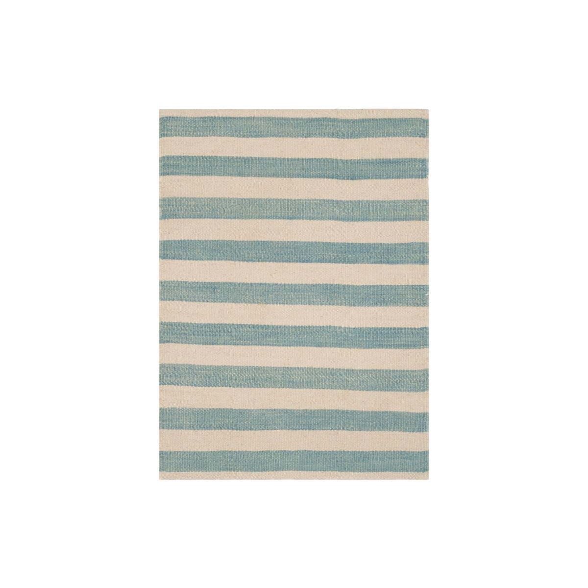 Ralph Lauren Canyon Stripe Rug, RLR2868 - Sky