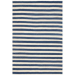 Ralph Lauren Canyon Stripe Rug, RLR2868 - Pacific