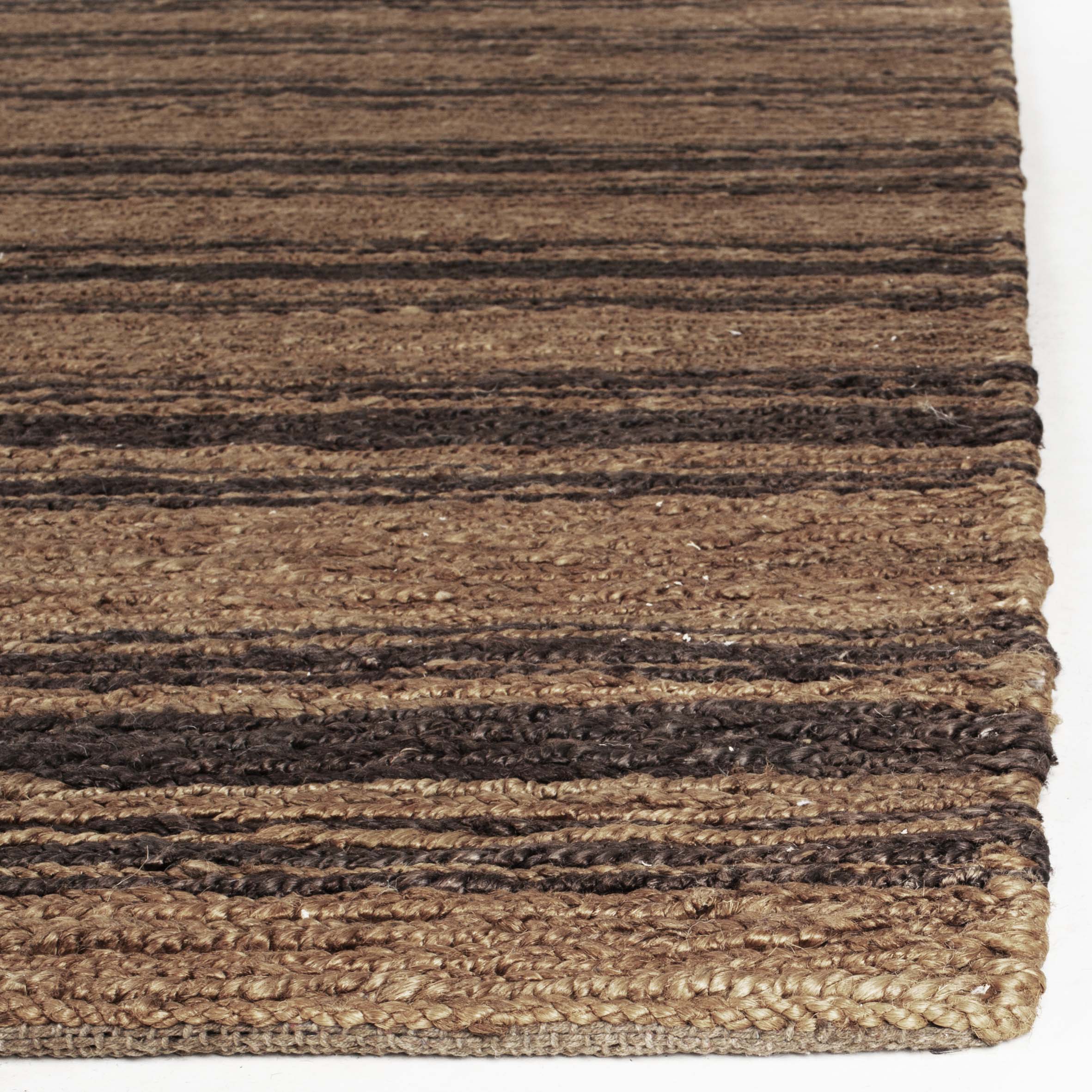 Ralph Lauren Cliff Stripe Rug, RLR3351 - Woodland