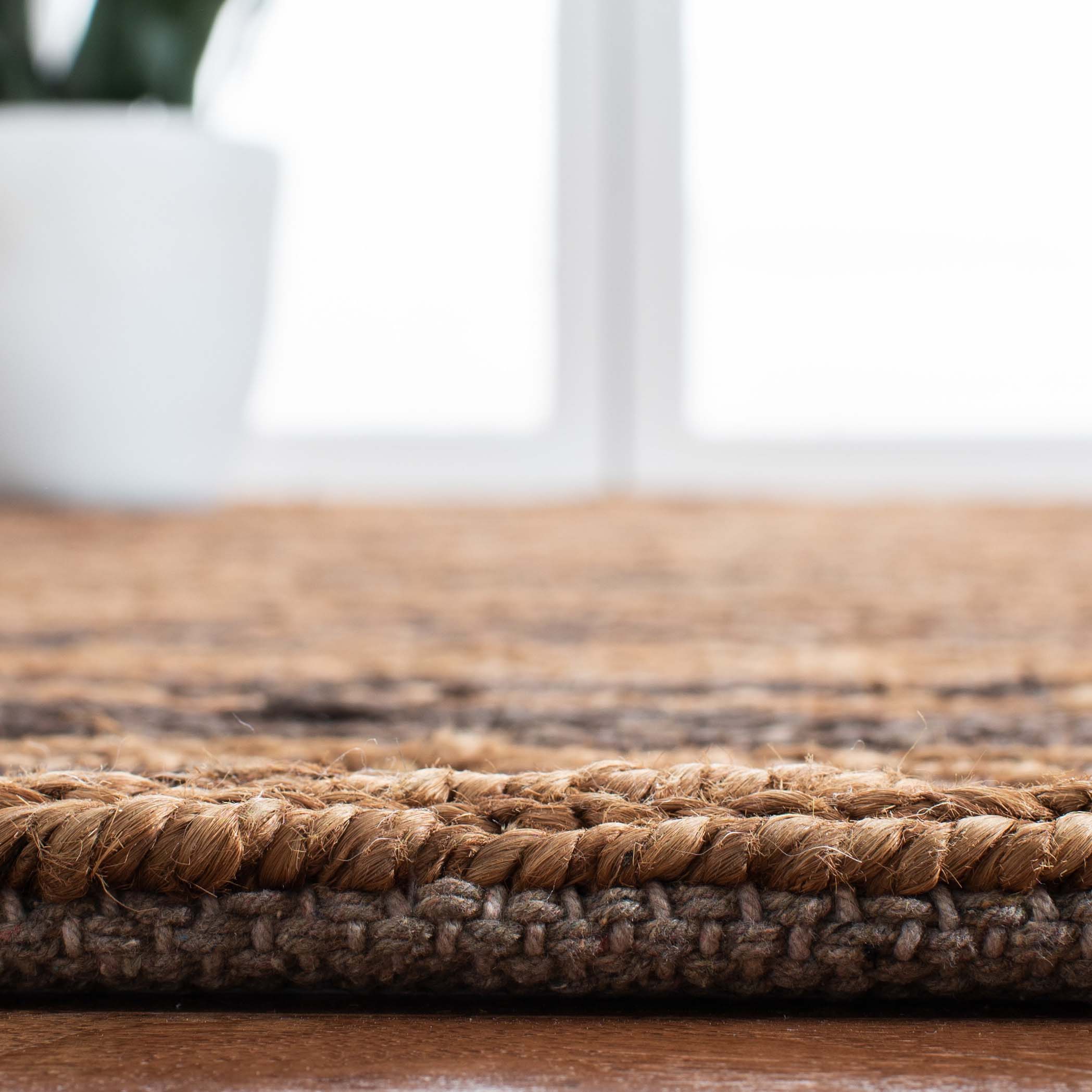 Ralph Lauren Cliff Stripe Rug, RLR3351 - Woodland