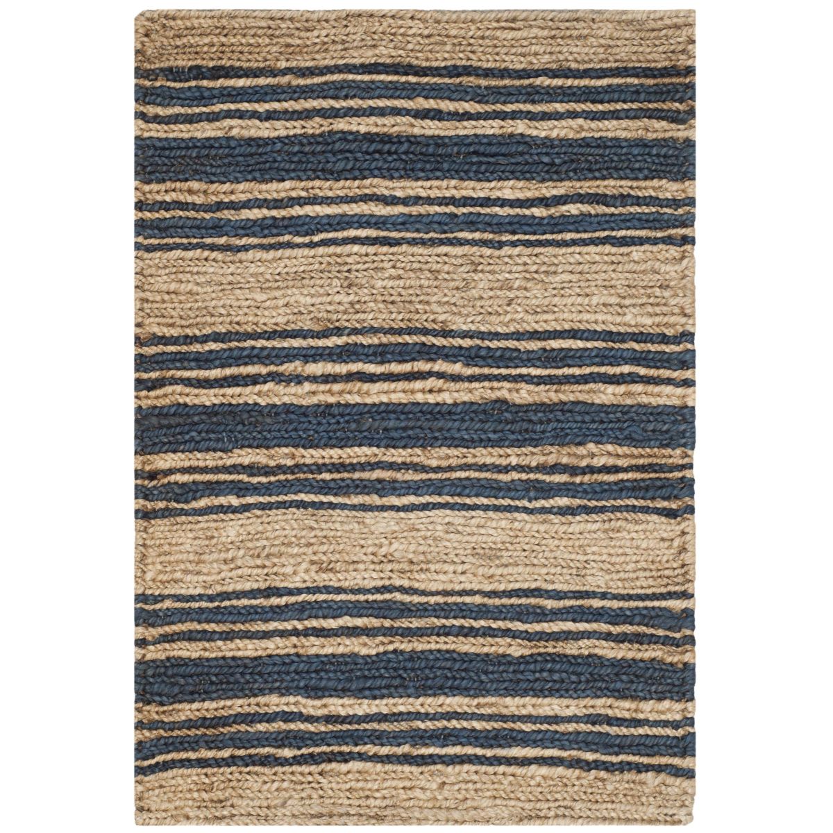 Ralph Lauren Cliff Stripe Rug, RLR3351 - Harbor