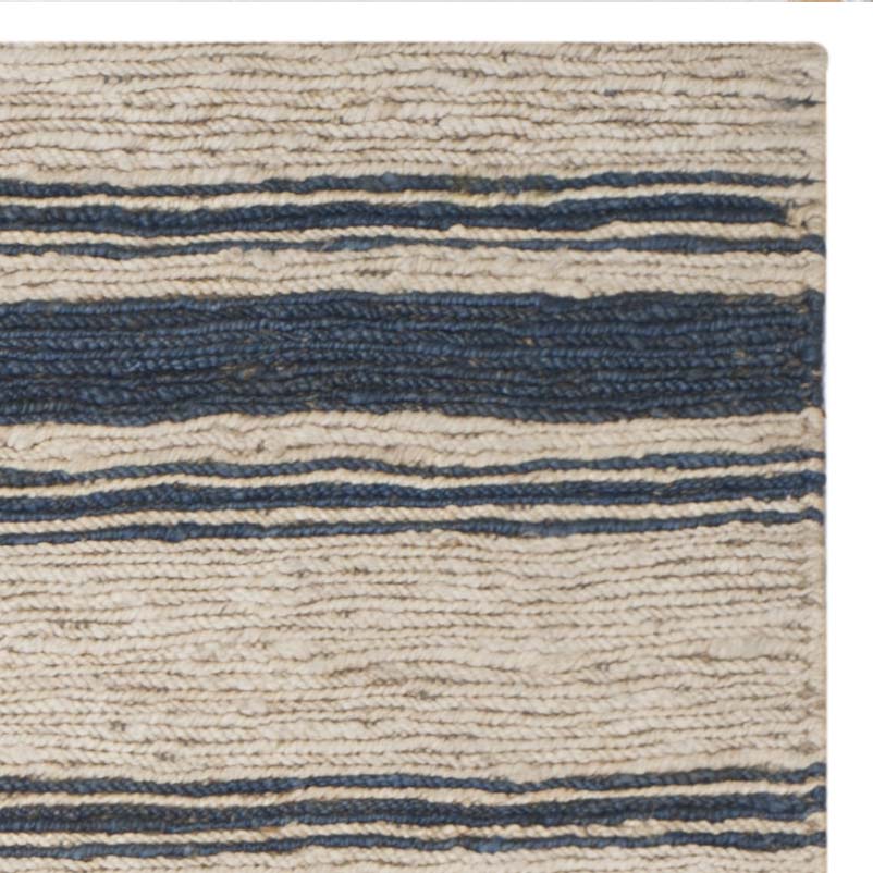 Ralph Lauren Cliff Stripe Rug, RLR3351 - Harbor