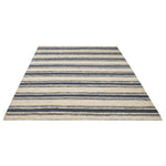 Ralph Lauren Cliff Stripe Rug, RLR3351 - Harbor