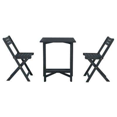Safavieh Gallo Balcony Bistro Set , PAT6751 - Dark Slate Grey