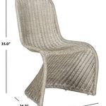 Safavieh Tana Wicker Side Chair, SEA8009