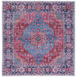Safavieh Serapi Machine Washable 369 Rug, SEP369 - Blue / Rust