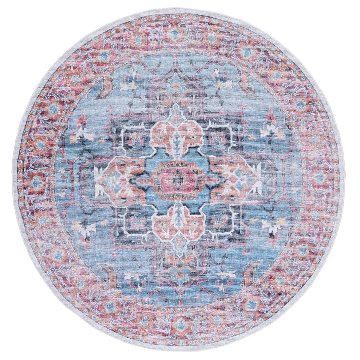 Safavieh Serapi Machine Washable 537 Rug, SEP537 - Blue / Ivory