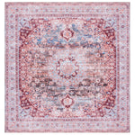 Safavieh Serapi Machine Washable 550 Rug, SEP550 - Light Blue / Red
