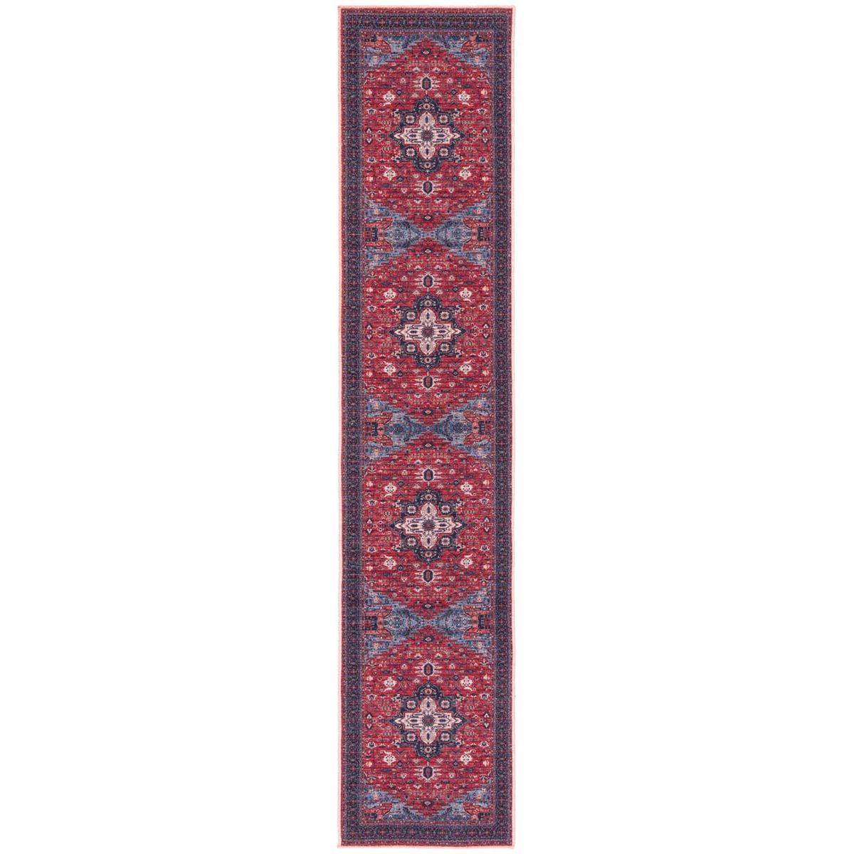 Safavieh Serapi Machine Washable 560 Rug, SEP560 - Red / Navy