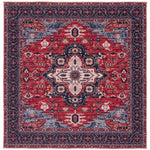 Safavieh Serapi Machine Washable 560 Rug, SEP560 - Red / Navy