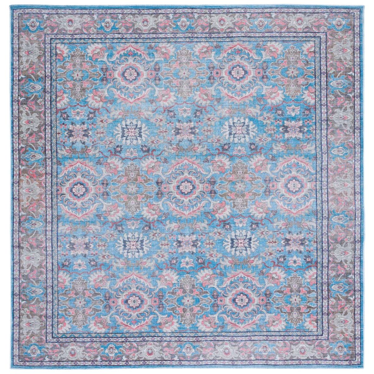Safavieh Serapi Machine Washable 584 Rug, SEP584 - Rust / Blue