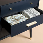 Safavieh Couture Madden Retro Dresser - Navy / Brass
