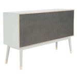 Safavieh Couture Madden Retro Dresser - Grey / Brass