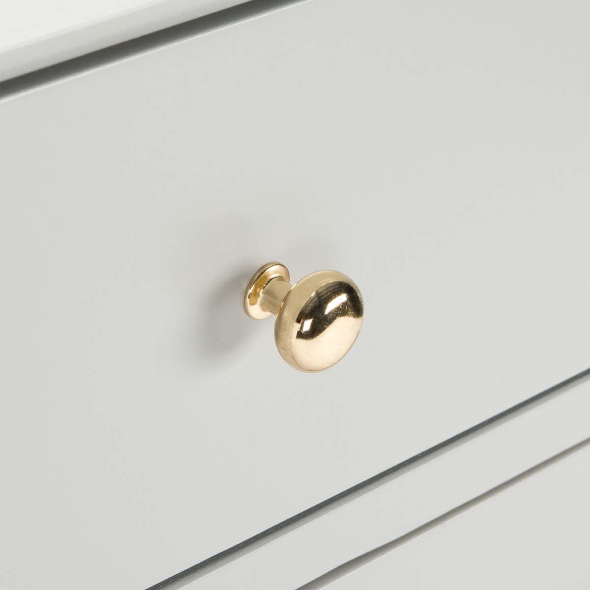 Safavieh Couture Madden Retro Dresser - Grey / Brass