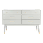 Safavieh Couture Madden Retro Dresser - Grey / Brass