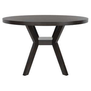 Safavieh Couture Luis Round Wood Dining Table, SFV2106