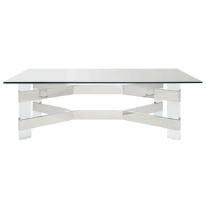 Safavieh Couture Eugene Acrylic Coffee Table, SFV2539