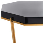 Safavieh Couture Danna Metal End Table - Black