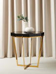 Safavieh Couture Danna Metal End Table - Black