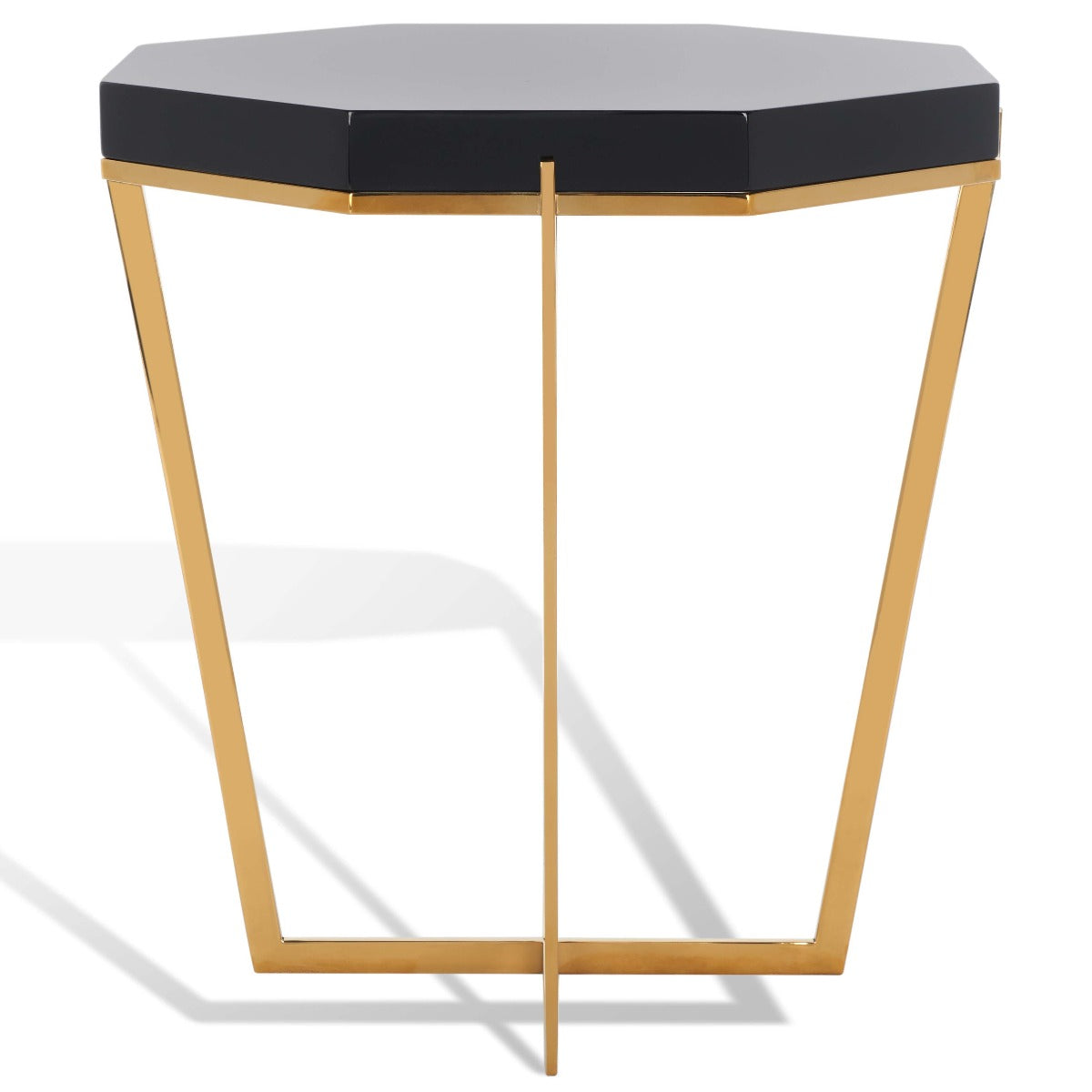 Safavieh Couture Danna Metal End Table - Black