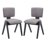 Safavieh Couture Alisyn Wood Dining Chair(Set of 2) , SFV4125 - Black / White