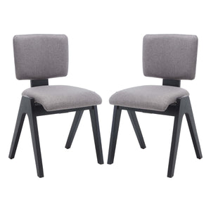 Safavieh Couture Alisyn Wood Dining Chair(Set of 2) , SFV4125