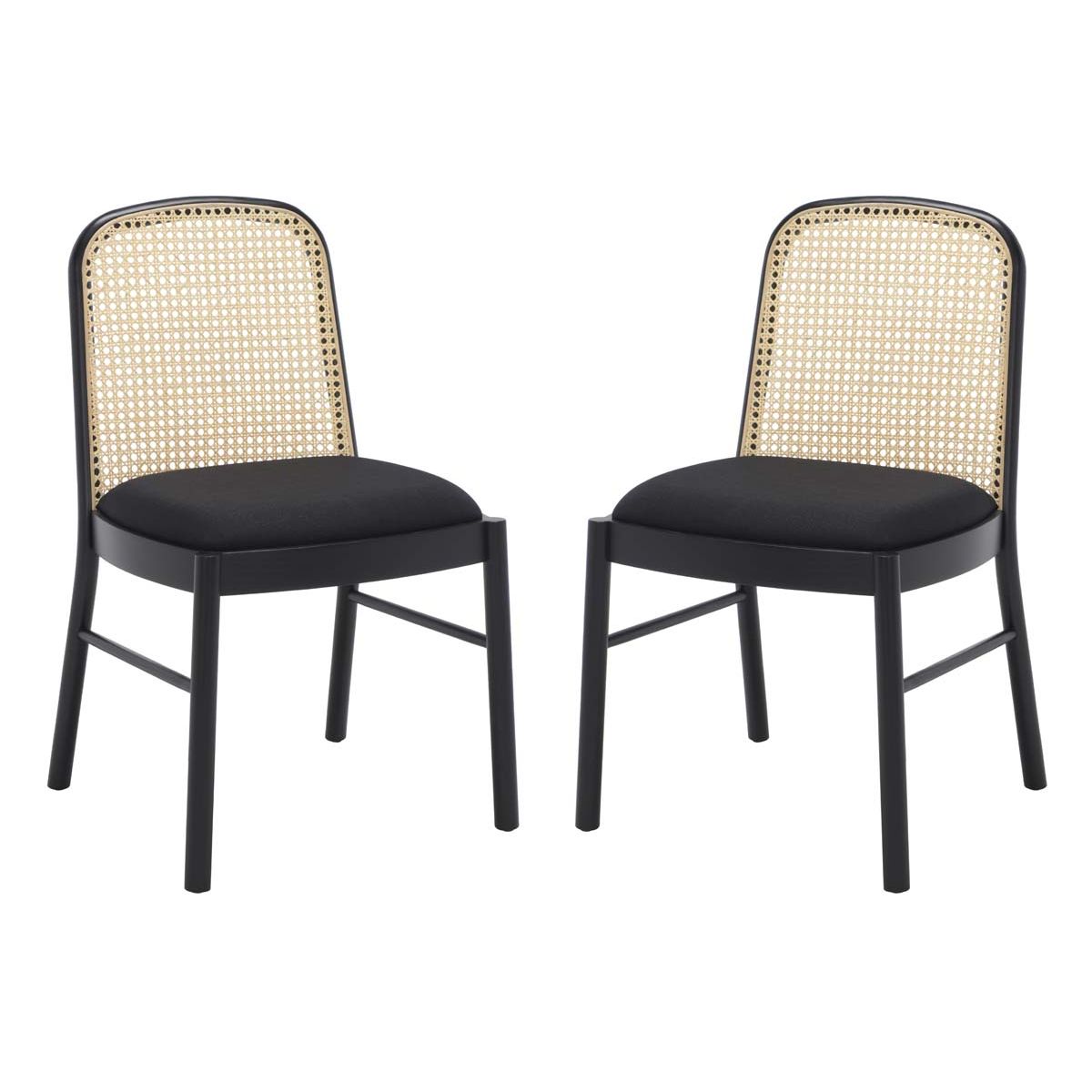 Safavieh Couture Annmarie Rattan Back Chair(Set of 2)