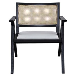 Safavieh Couture Krystine Rattan Back Accent Chair, SFV4131