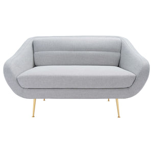 Safavieh Couture Belladonna Mid Century Loveseat, SFV4525
