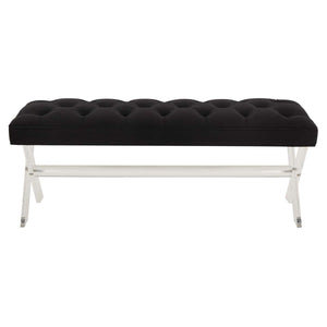 Safavieh Couture Tourmaline Tufted Bench, SFV4722